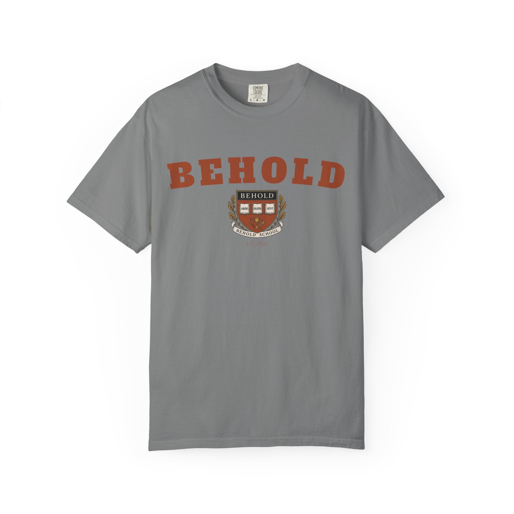 BEHOLD School Collegiate T-Shirt