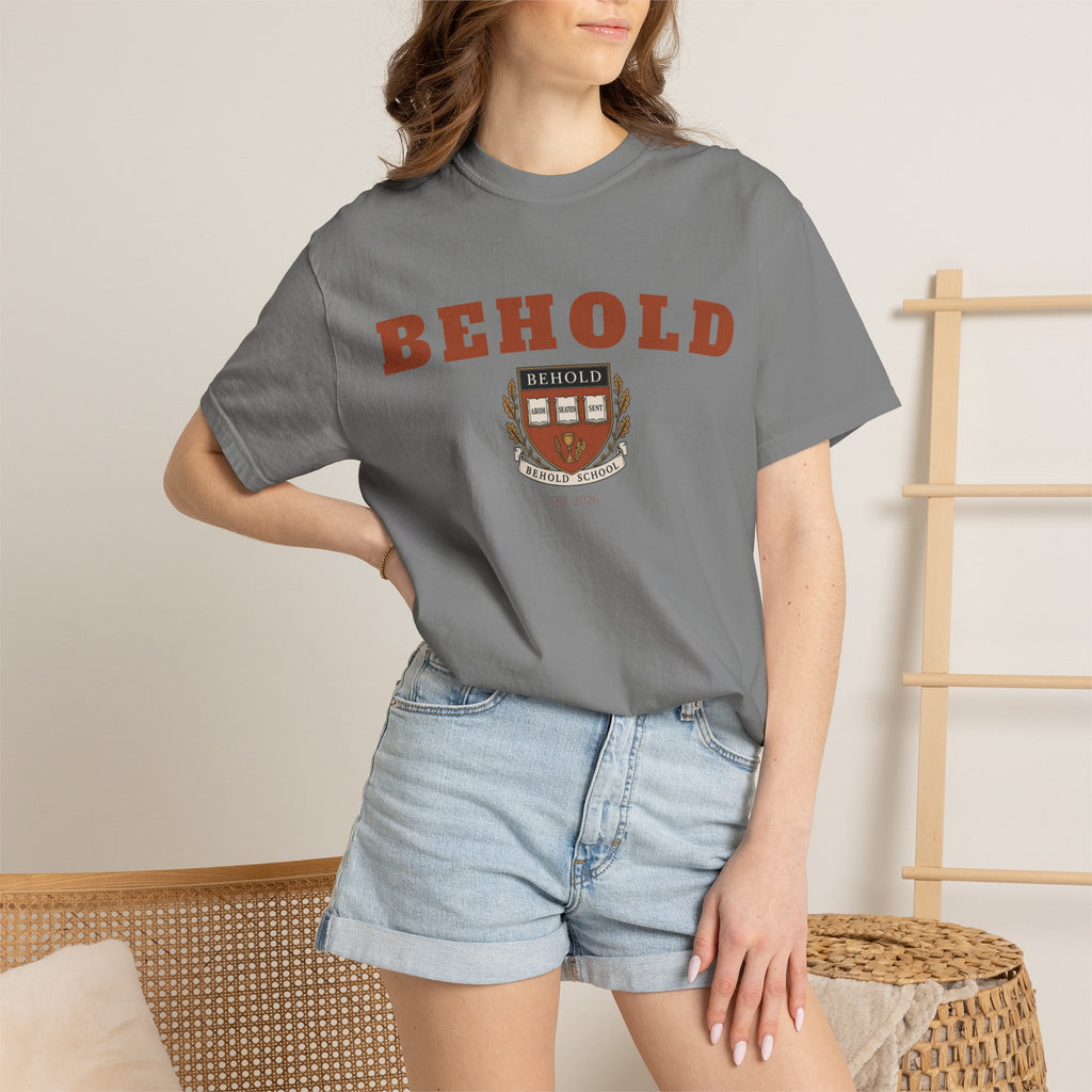 BEHOLD School Collegiate T-Shirt
