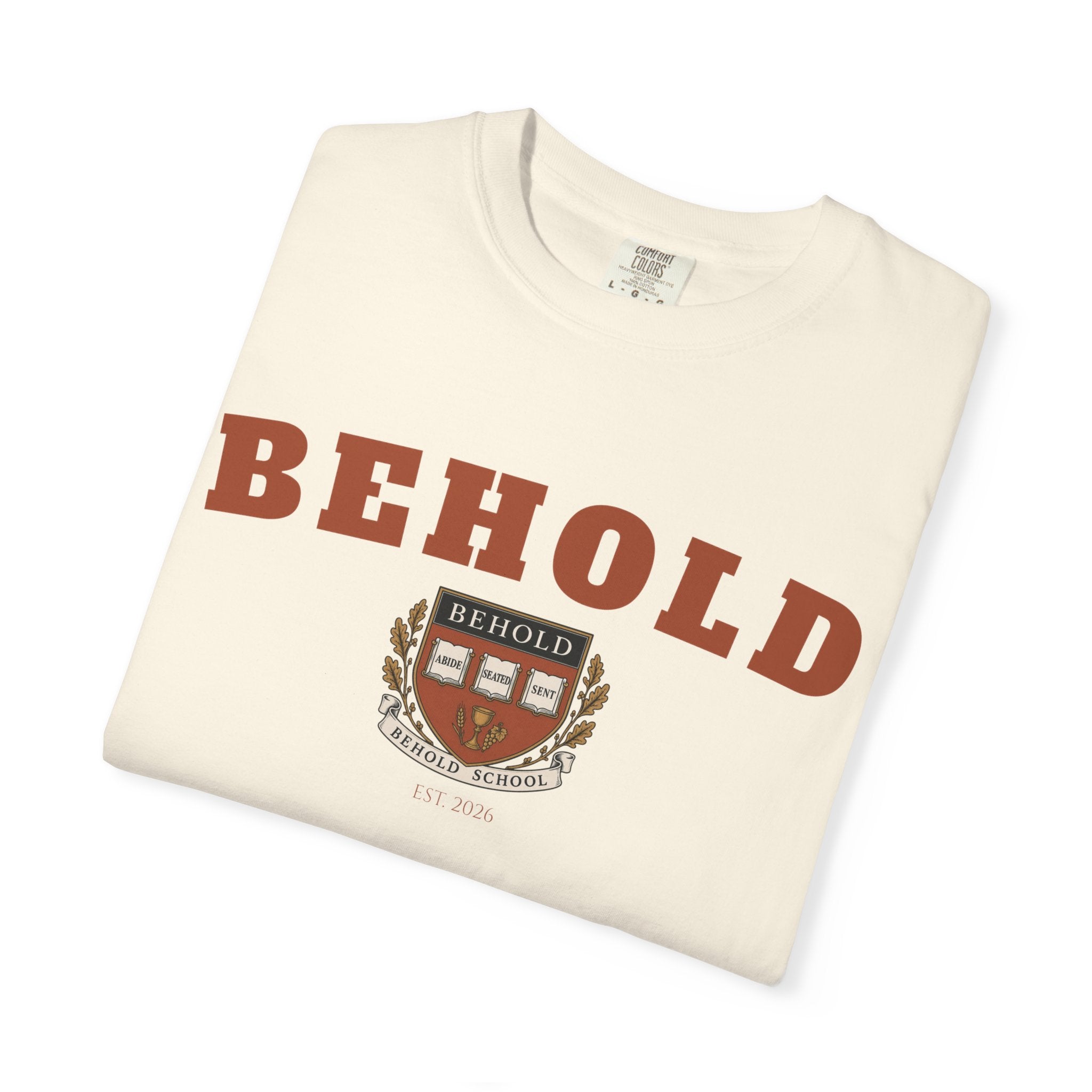 BEHOLD School Collegiate T-Shirt