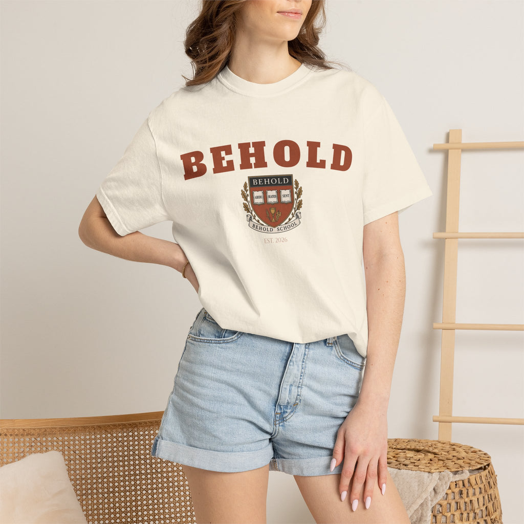 BEHOLD School Collegiate T-Shirt